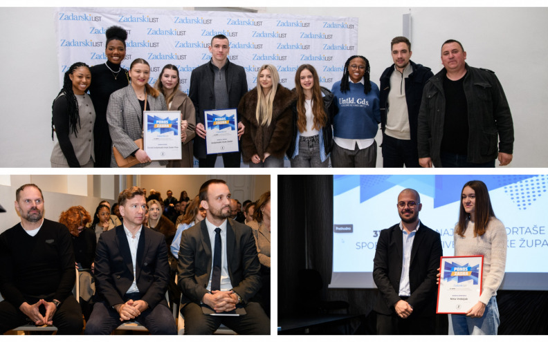 Luka Vuksan, Tea Sikirić, KK Zadar, Fortius, Niko Nevešćanin i Lucija Mijolović laureati u 2025.