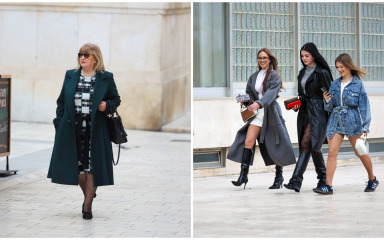 U FOTOOBJEKTIVU Zadranke zablistale na špici i pokazale da ni sivi oblaci nisu prepreka dobrom stilu