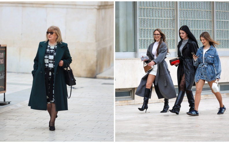 U FOTOOBJEKTIVU Zadranke zablistale na špici i pokazale da ni sivi oblaci nisu prepreka dobrom stilu