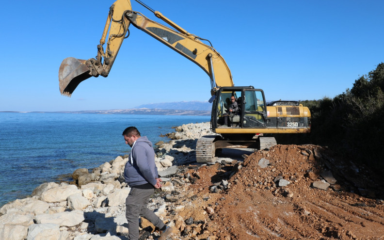 Najatraktivnija obalna pozicija na otoku Viru bit će obnovljena do početka ljetne sezone