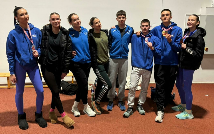 Zadrani nastupili na Dvoranskom prvenstvu Hrvatske, Ivan Bujan zlatom i broncom upotpunio zimsku kolekciju