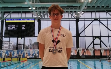 Šime Markulin kadetski prvak države na 100 metara prsno