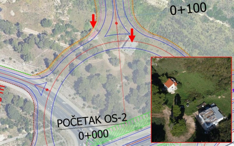 Zbog gradnje zadarske zaobilaznice rušit će se jedna kuća te više skladišta i maslinika