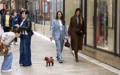 [FOTO] Ni tmuran zimski dan nije spriječio Zadrane u điru Poluotokom, pogledajte koga smo sve sreli