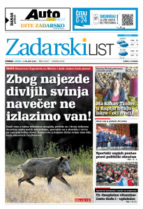 Današnje izdanje naslovnica