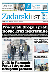 Današnje izdanje naslovnica