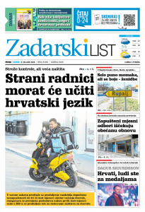 Današnje izdanje naslovnica