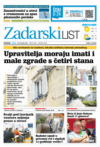 Današnje izdanje naslovnica