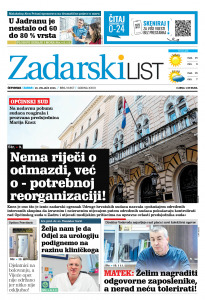 Današnje izdanje naslovnica