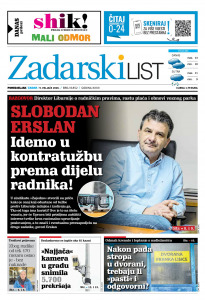 Današnje izdanje naslovnica