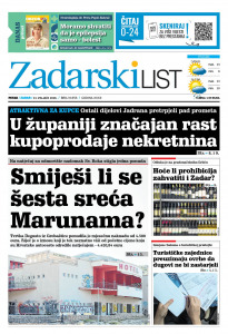 Današnje izdanje naslovnica