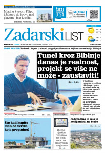 Današnje izdanje naslovnica