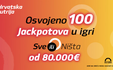 I TO NA PETAK 13. Osvojen stoti jackpot u igri Sve ili Ništa