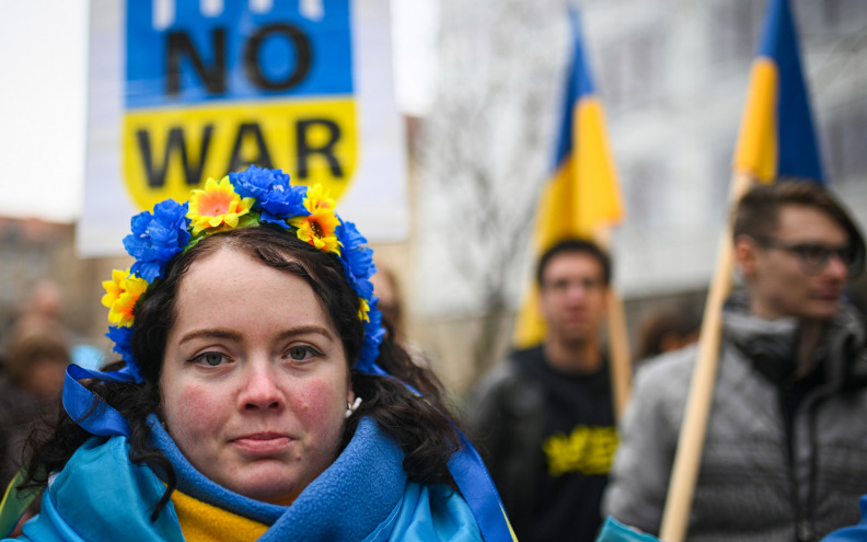 U Zagrebu održan proukrainski skup: 'Ukrajinci brane cijelu Europu'