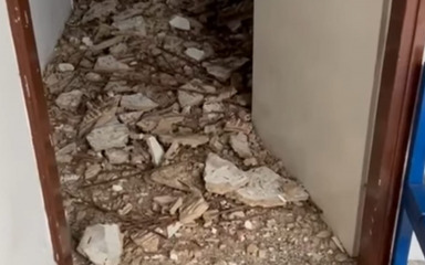 Urušio se strop dvorane u kojoj nastavu imaju učenici Poljoprivredne škole!