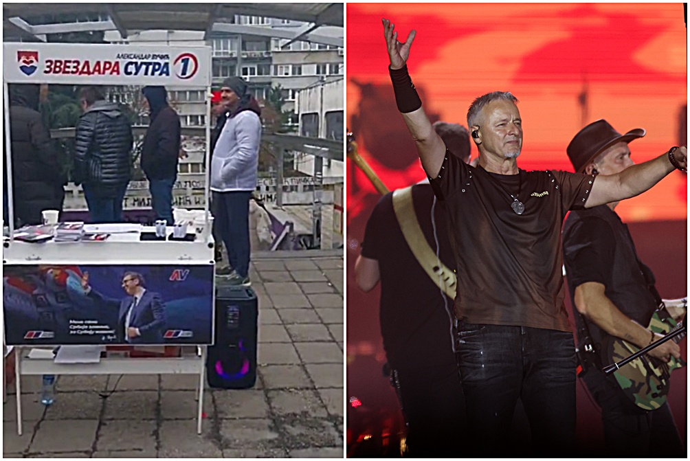 Pustale VIDEO Pristaše SNS-a i Vučića usred Beograda sa zvučnika puštale