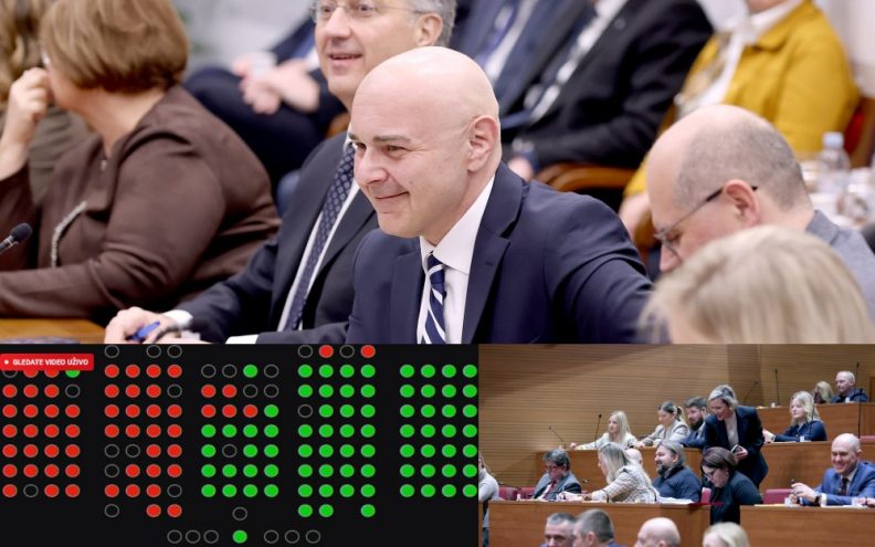 Sabor izglasao povjerenje ministru Alenu Ružiću, dobio je 77 glasova potpore