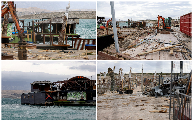 NASTAVAK RUŠENJA NA ZRĆU Oglasili se iz Noa Beach Cluba