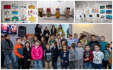 MALI UMJETNICI, VELIKA DJELA Zmajići iz DV Radost predstavili godine stvaralaštva