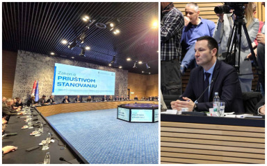 Predstavnici Grada i Županije na predstavljanju Zakona o priuštivom stanovanju