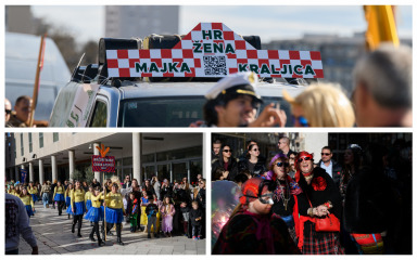 MAŠKARANO LUDILO Trodnevno Karnevalsko vrime završilo šarenom grupnom povorkom, pobjednici Vrške maškare