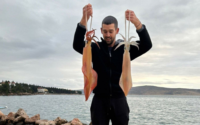 LIGNJA Antonio Koić ulovio dvije ljepotice teške više od kilograma