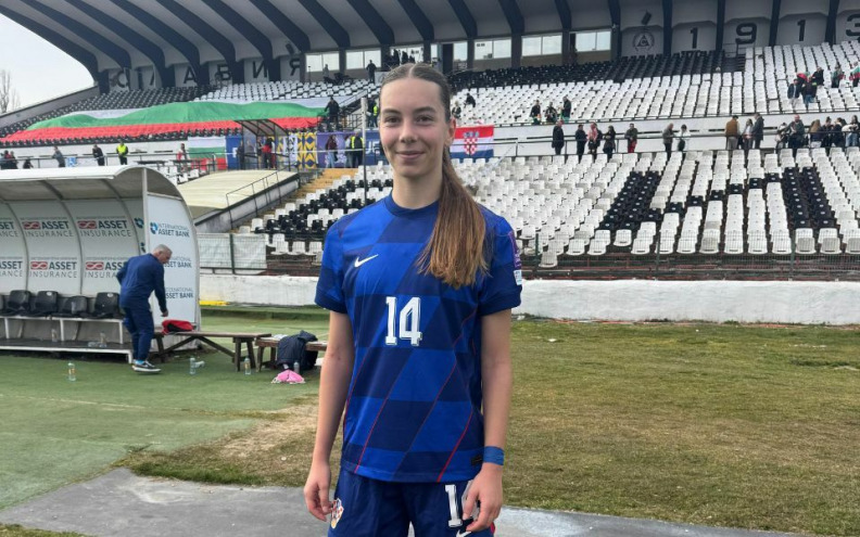 JUNAKINJA IZ ZADRA  Lucija Vunić golom donijela tri boda na otvaranju kvalifikacija za SP