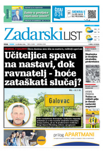 Današnje izdanje naslovnica