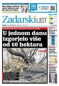 Današnje izdanje naslovnica