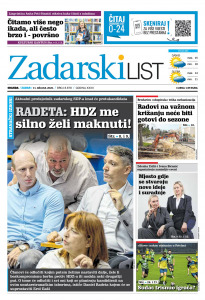 Današnje izdanje naslovnica