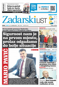 Današnje izdanje naslovnica