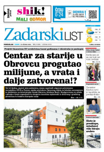 Današnje izdanje naslovnica