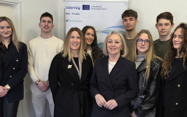 Predstavljen projekt BLUESLINKS i rad Agencije ZADRA NOVA učenicima Ekonomsko-birotehničke i trgovačke škole