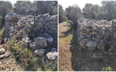 KAMENI SIMBOLI Na 22 lokacije na Olibu spašena suhozidna baština