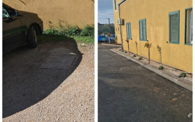 NOVO RUHO Iza zgrade Općine Bibinje uređeno 15 parkirnih mjesta, posađena stabla i ukrasno grmlje