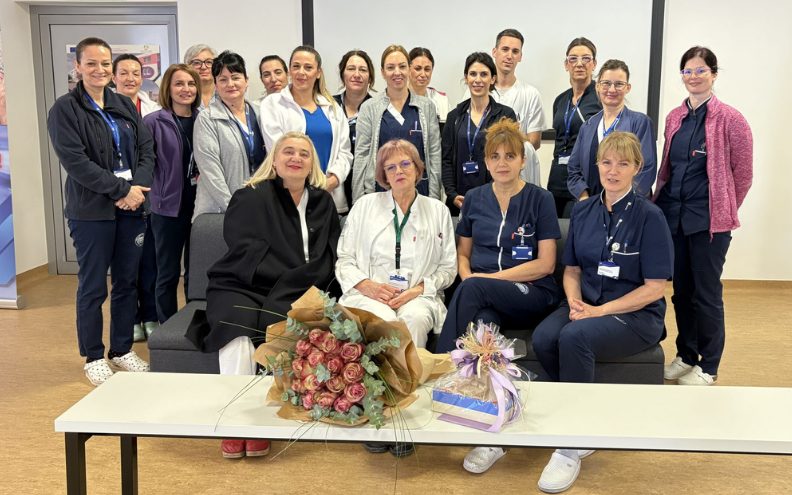 Nakon 46 godina u mirovinu otišla dugogodišnja glavna inženjerka Odjela za transfuzijsku medicinu