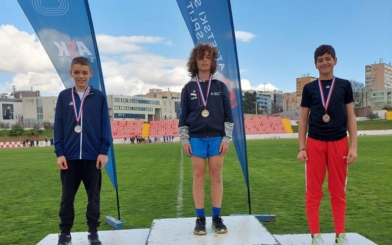 Troje atletičara Atletskog kluba Alojzije Stepinac osvojilo 10 medalja na dva natjecanja