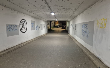 ‘Ubij Pupovca’ i ‘Ustani Ante’: U Zagrebu osvanuli sramotni grafiti