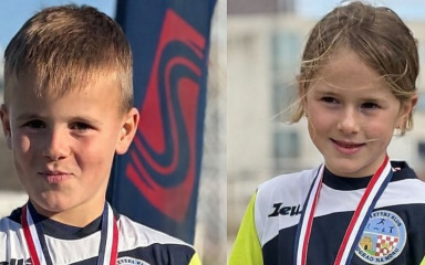 Brat i sestra Liam i Liv Nekić nove su nade biogradske atletike