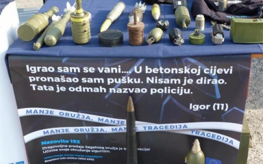 Policiji predao ogromnu količinu streljiva, evo što poručuju iz PU zadarske