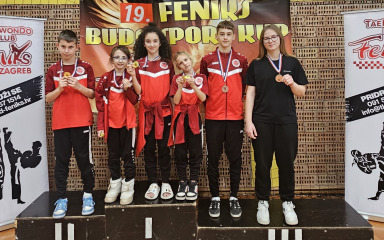 Dva zlata, srebro i tri bronce za Taekwondo klub Zadar