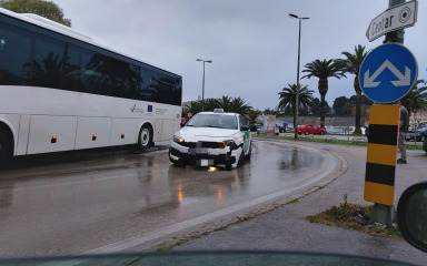 Nova nesreća na zadarskim cestama: Sudar na Obali kneza Branimira