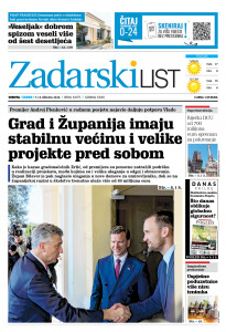 Današnje izdanje naslovnica