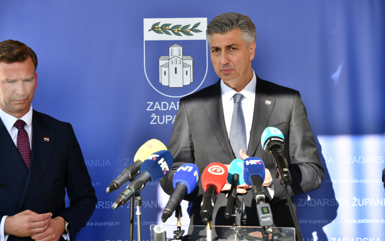 Četri dana prije prosvjeda, Plenković ide u Gospić