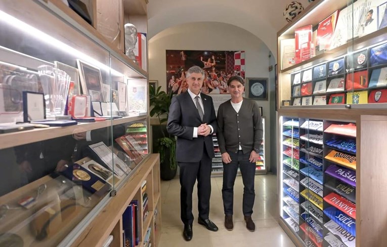 Dalić i Plenković na druženju! Premijer posjetio izbornikov restoran
