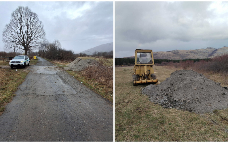 Nalazi li se u Gračacu potencijalna eko bomba? Mještani zabrinuti zbog sumnjivog materijala odbačenog uz cestu