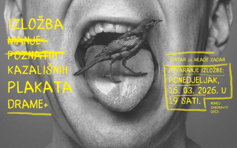 HUMANITARNA IZLOŽBA U ZADRU 'Kupnjom kazališnog plakata daj glas djetetu koje ne može govoriti'