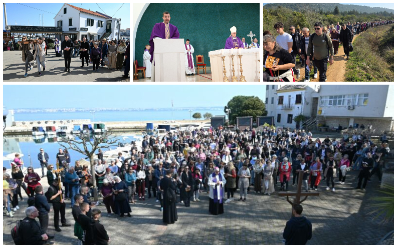 Križni put od Kali do Preka okupio vjernike iz čitave županije