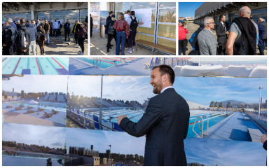 [FOTO] Erlić s “Lavčevićem” potpisao ugovore za olimpijski bazen i školu na Crvenim kućama