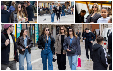 [FOTO] ĐIR PO GRADU Prvi dan proljeća na Kalelargu izmamio brojne Zadrane